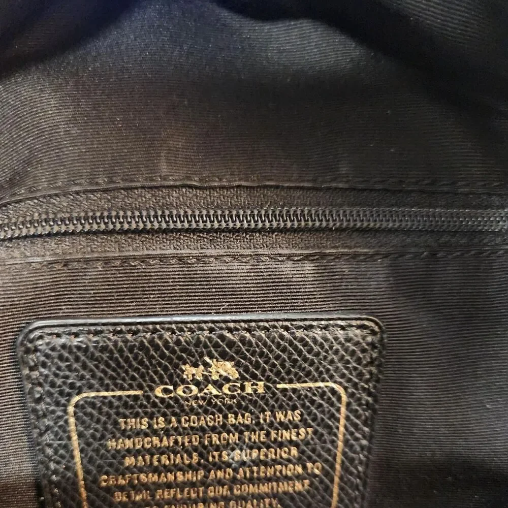 Coach Brown and Black Mini Backpack